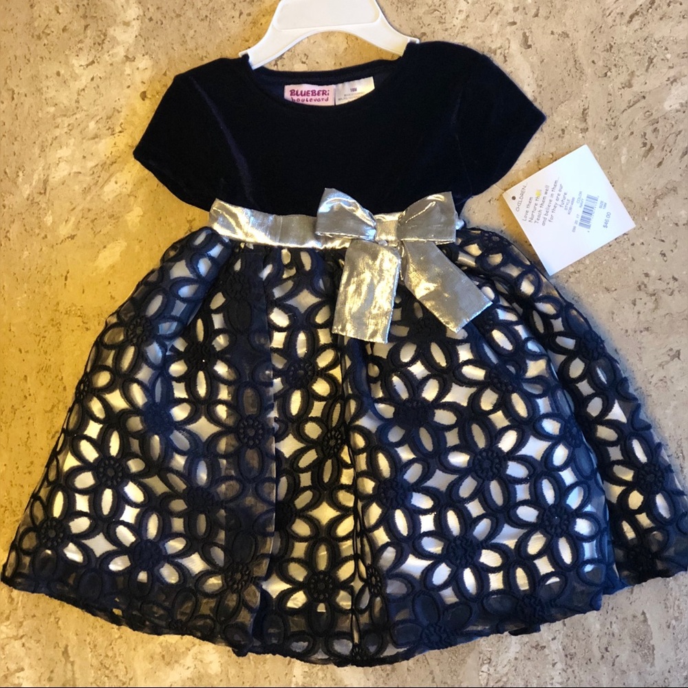 Babies R Us Navy Dress 18M